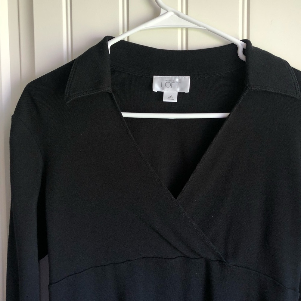 loft collared top - Picture 2 of 4